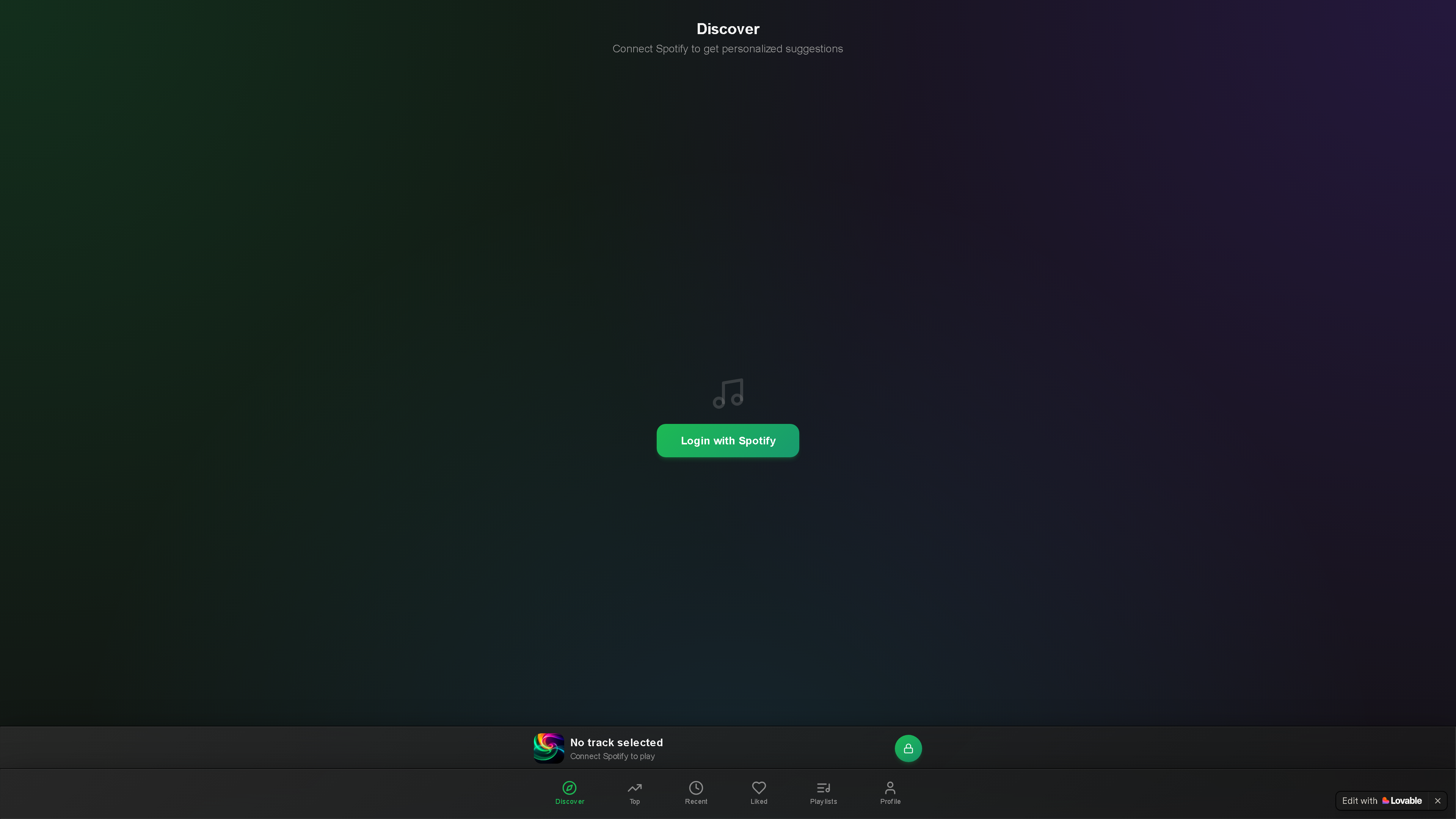 Aura Music - AI Music Streaming